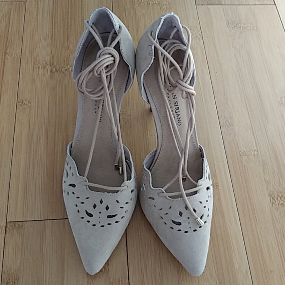 Christian Siriano Heeled strap shoes